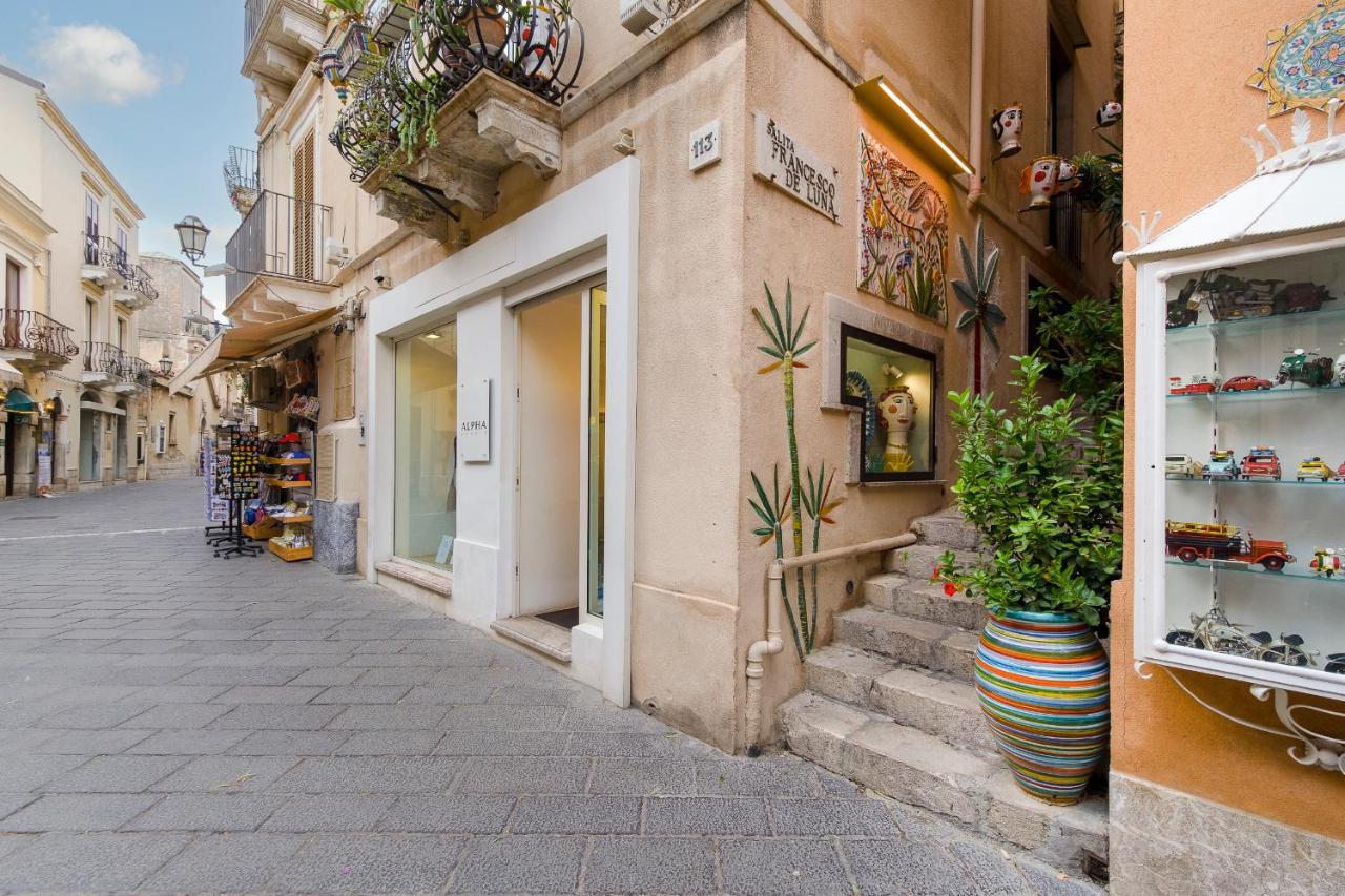 Elegant Apartment In Taormina Exterior foto